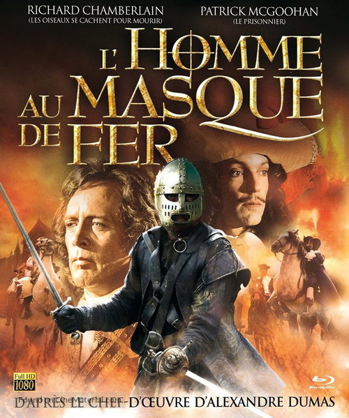 The Man in the Iron Mask - French Blu-Ray movie cover