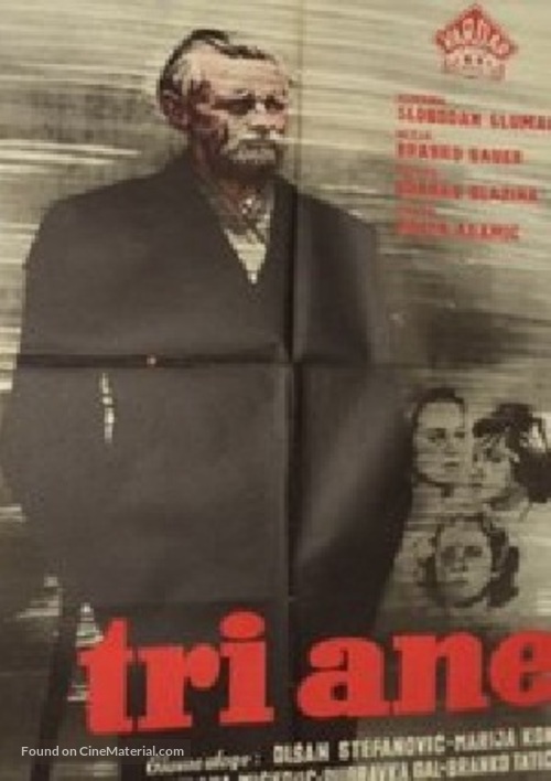 Tri Ane - Yugoslav Movie Poster