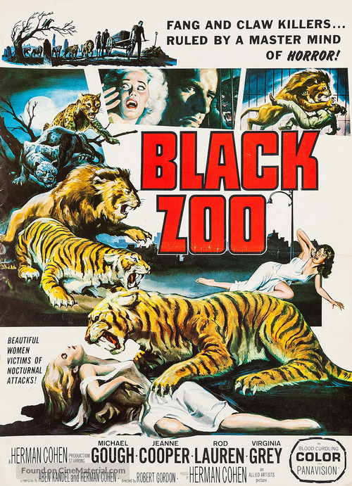 Black Zoo - Movie Poster