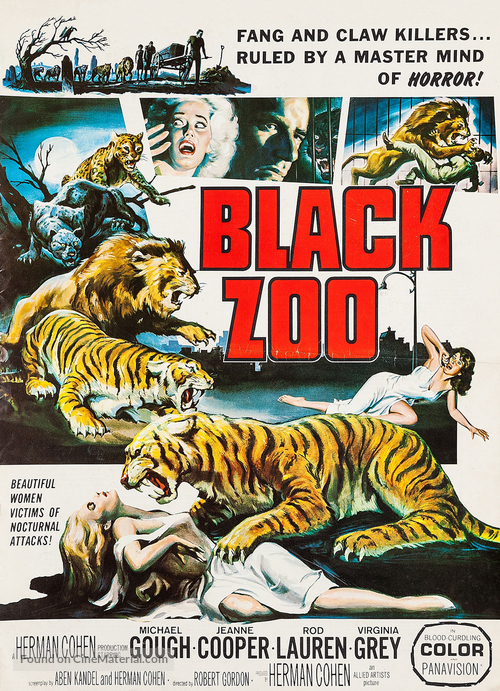 Black Zoo - Movie Poster