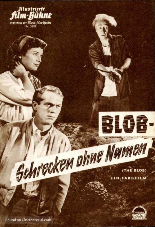 The Blob - German poster