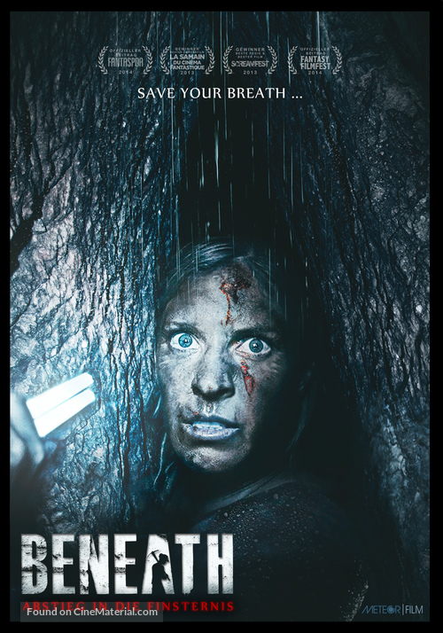 Beneath - German DVD movie cover