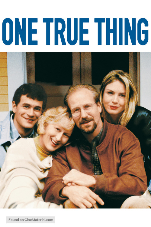 One True Thing - VHS movie cover