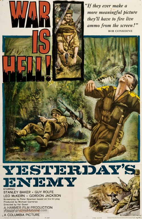 Yesterday&#039;s Enemy - Movie Poster