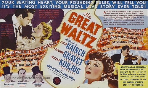 The Great Waltz - poster