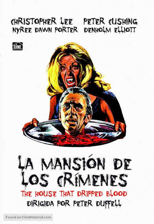 The House That Dripped Blood - Spanish DVD movie cover