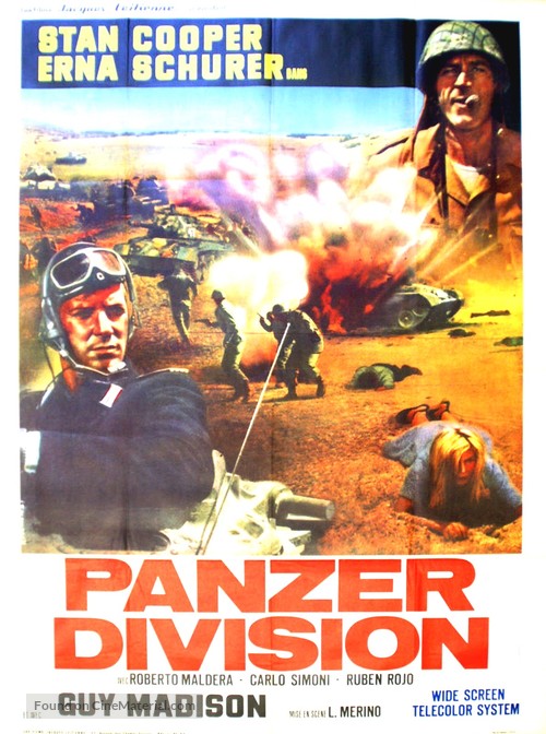 La battaglia dell&#039;ultimo panzer - French Movie Poster