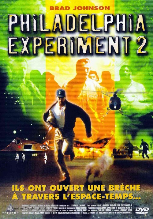 Philadelphia Experiment II - French DVD movie cover