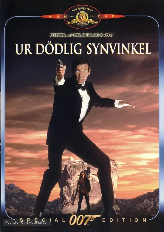 For Your Eyes Only - Swedish DVD movie cover