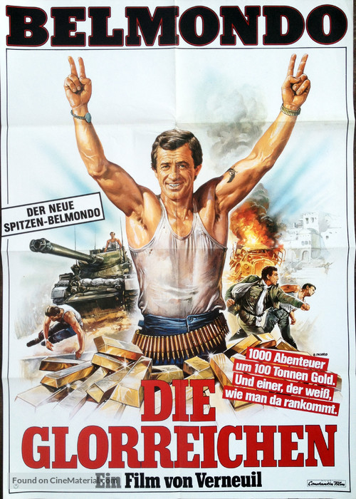 Les morfalous - German Movie Poster