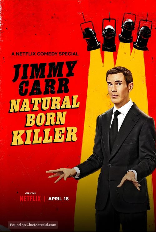 Jimmy Carr: Natural Born Killer - British Movie Poster