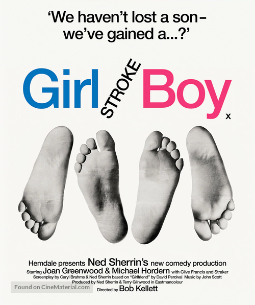 Girl Stroke Boy - British Movie Cover