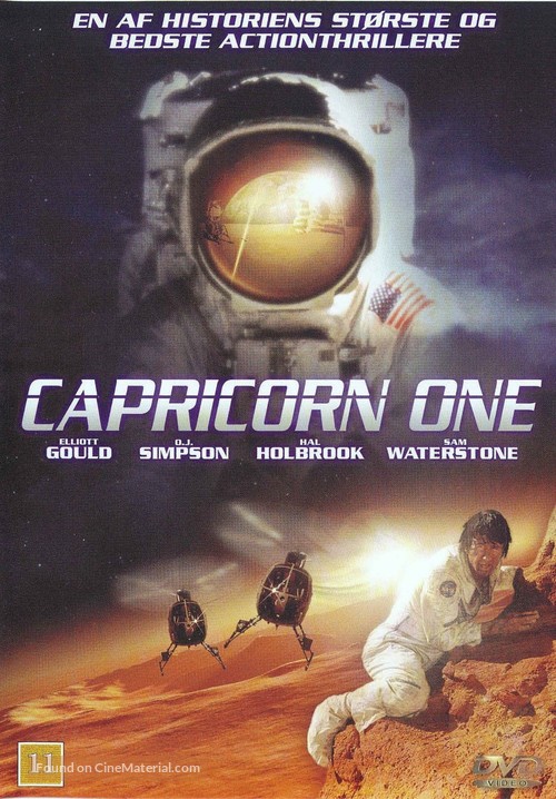 Capricorn One - Danish Movie Cover