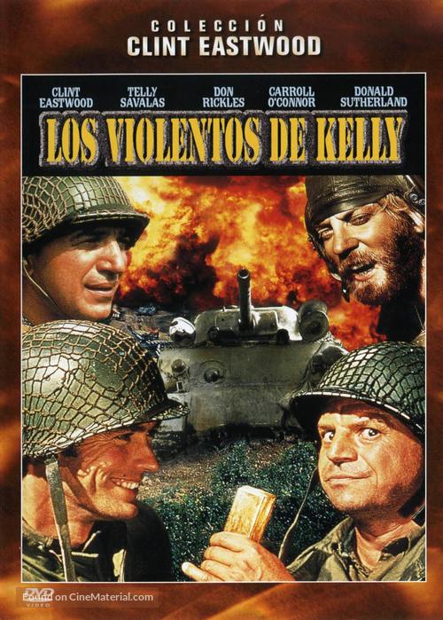 Kelly&#039;s Heroes - Spanish DVD movie cover