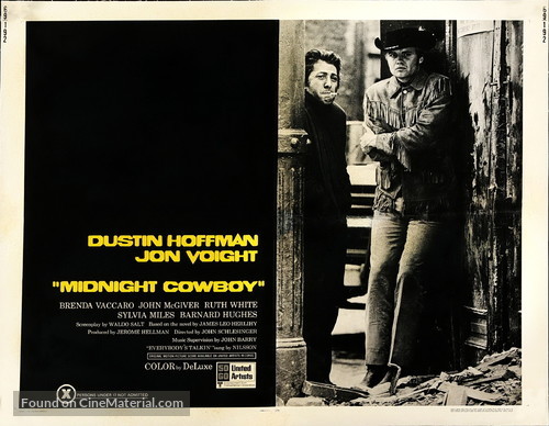 Midnight Cowboy - British Movie Poster