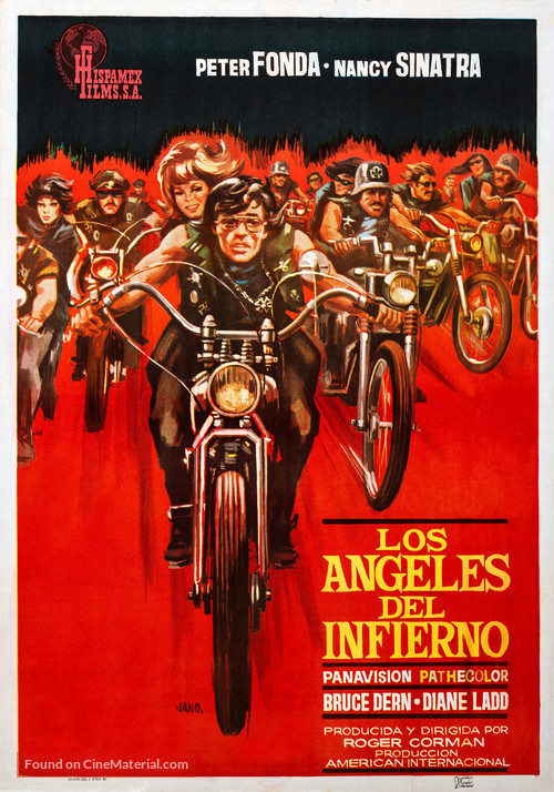 The Wild Angels - Spanish Movie Poster