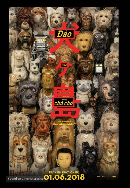 Isle of Dogs - Vietnamese Movie Poster