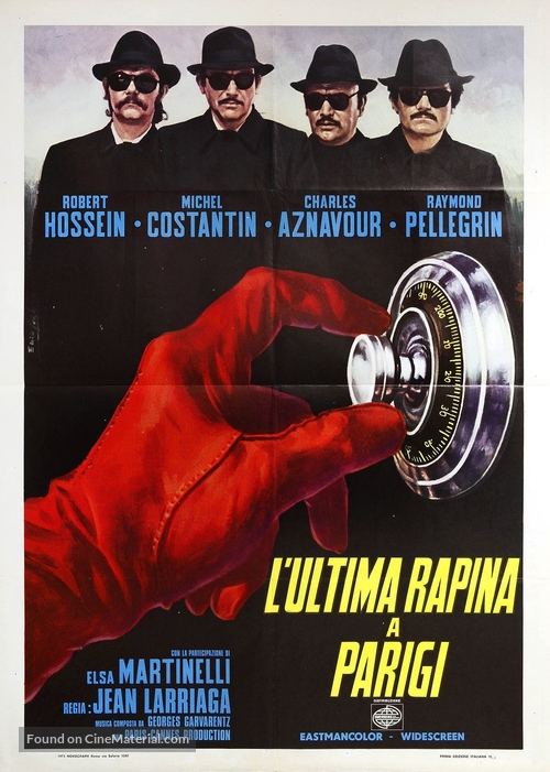 La part des lions - Italian Movie Poster