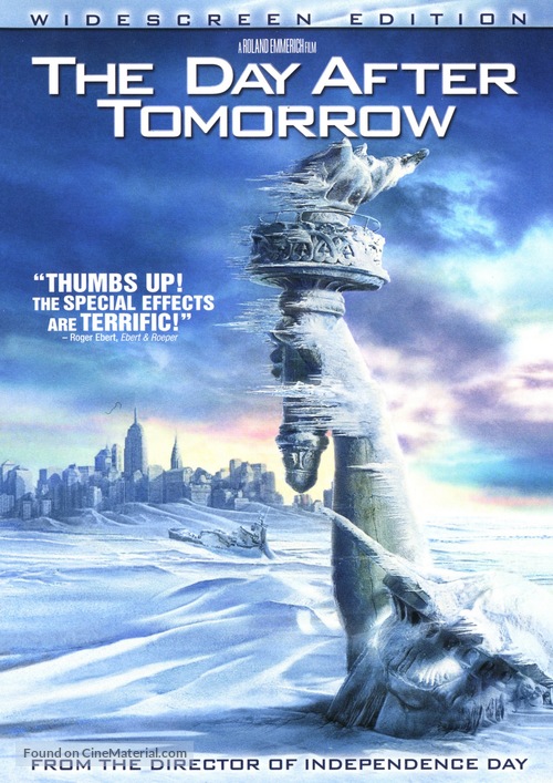 The Day After Tomorrow - DVD movie cover