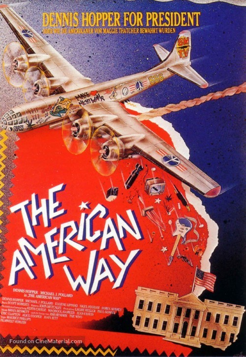 The American Way - German Movie Poster