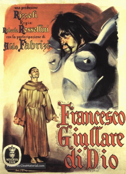 Francesco, giullare di Dio - Italian Movie Poster
