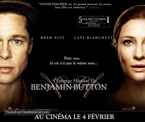 The Curious Case of Benjamin Button - French Movie Poster