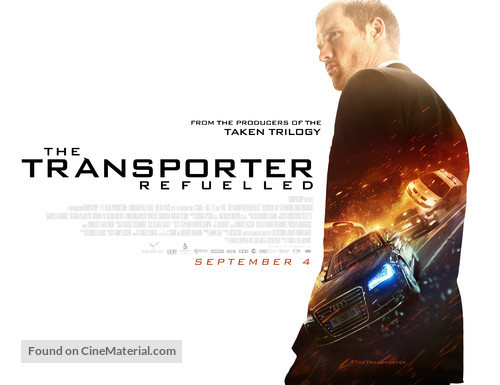 The Transporter Refueled - British Movie Poster