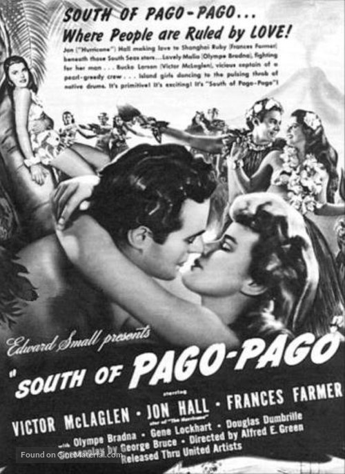 South of Pago Pago - poster