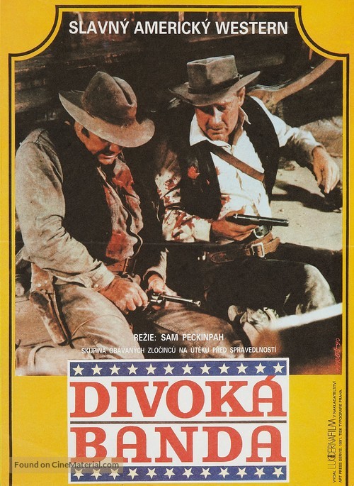 The Wild Bunch - Czech Movie Poster