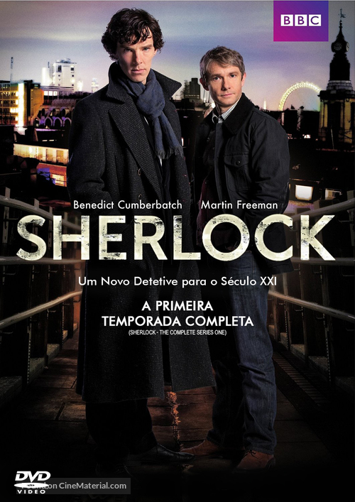 &quot;Sherlock&quot; - Brazilian DVD movie cover