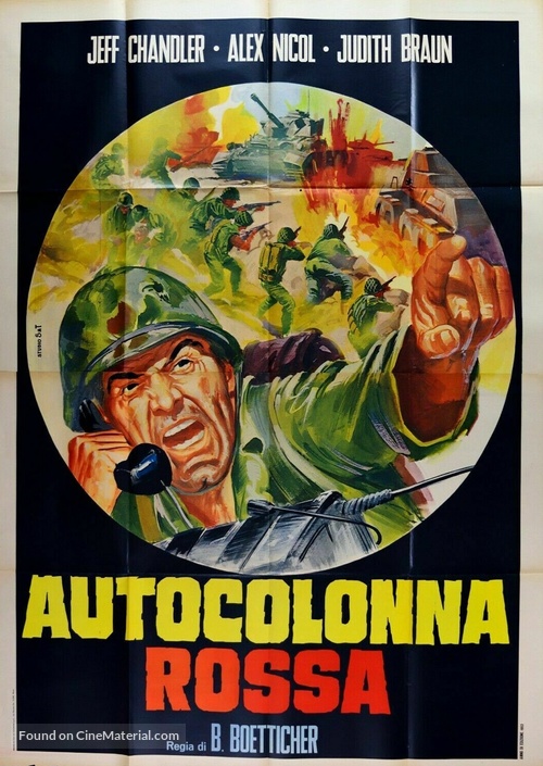 Red Ball Express - Italian Movie Poster