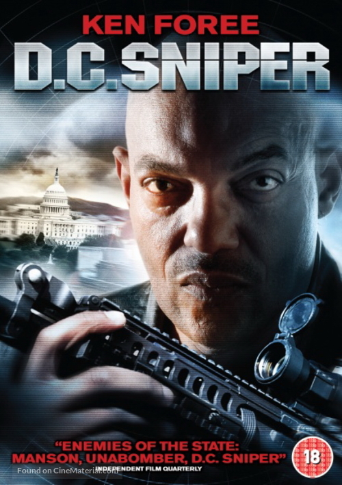 D.C. Sniper - British DVD movie cover