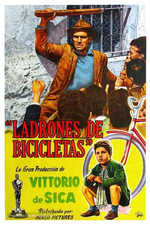 Ladri di biciclette - Argentinian Movie Poster