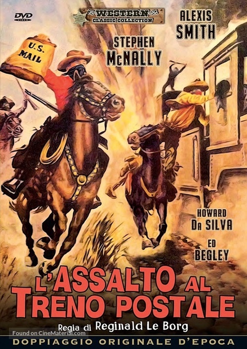 Wyoming Mail - Italian DVD movie cover