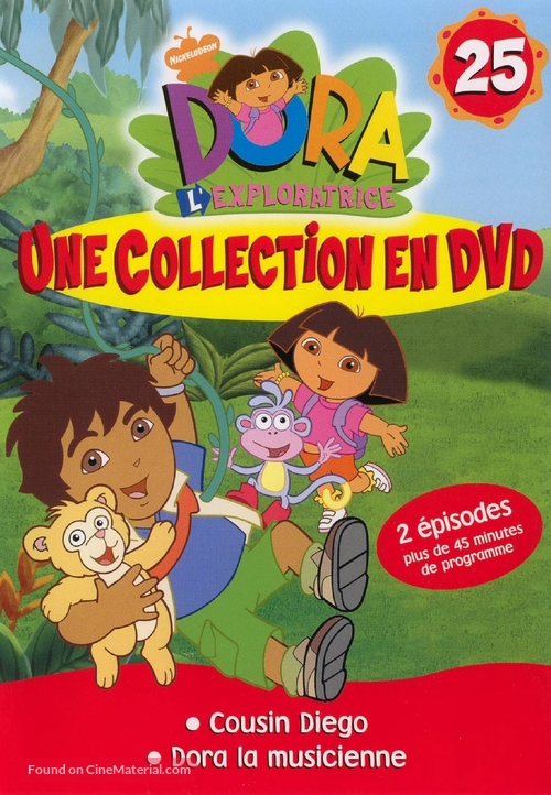 &quot;Dora the Explorer&quot; - French DVD movie cover