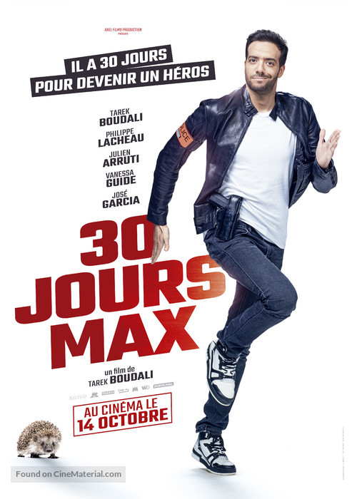 30 jours max - French Movie Poster
