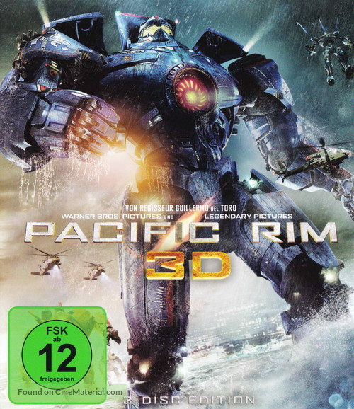 Pacific Rim - German Blu-Ray movie cover