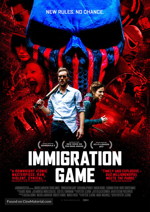Immigration Game - German Movie Poster