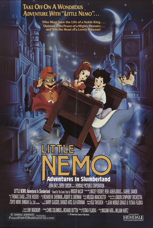 Little Nemo: Adventures in Slumberland - Movie Poster
