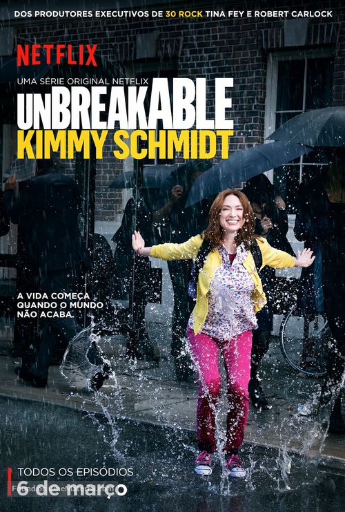 &quot;Unbreakable Kimmy Schmidt&quot; - Brazilian Movie Poster