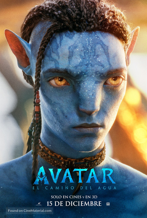 Avatar: The Way of Water - Argentinian Movie Poster