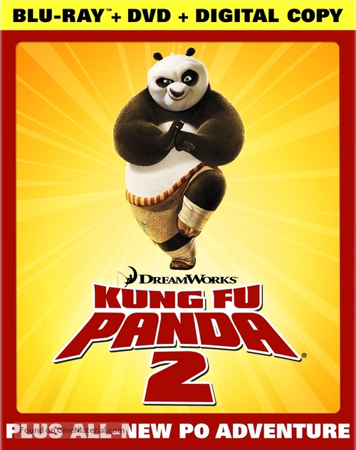 Kung Fu Panda 2 - Blu-Ray movie cover