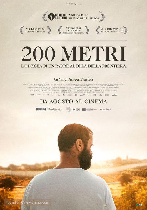 200 Meters - Italian Movie Poster