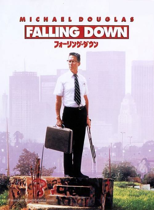 Falling Down - Japanese DVD movie cover