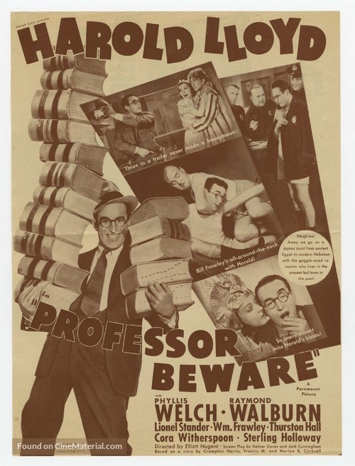 Professor Beware - Movie Poster