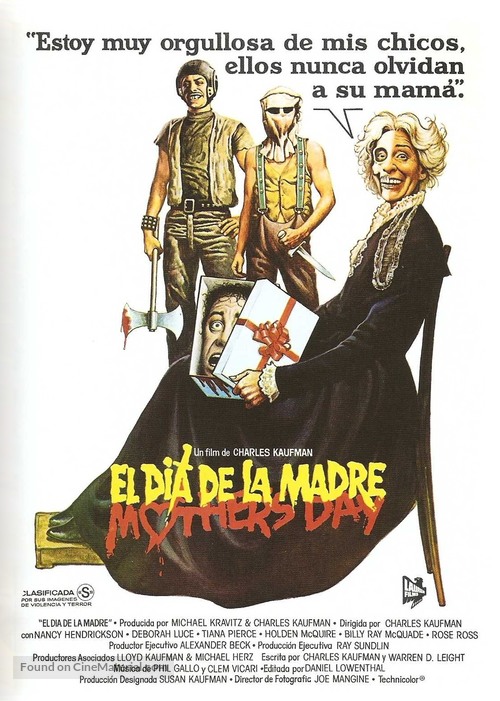 Mother&#039;s Day - Spanish Movie Poster