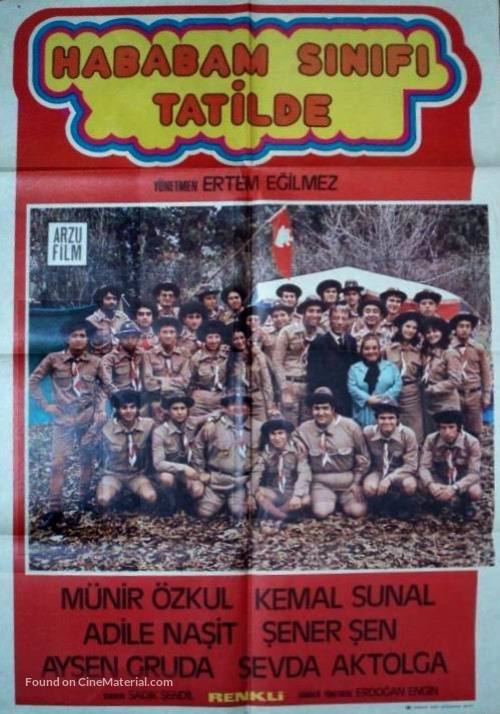 Hababam Sinifi Tatilde - Turkish Movie Poster