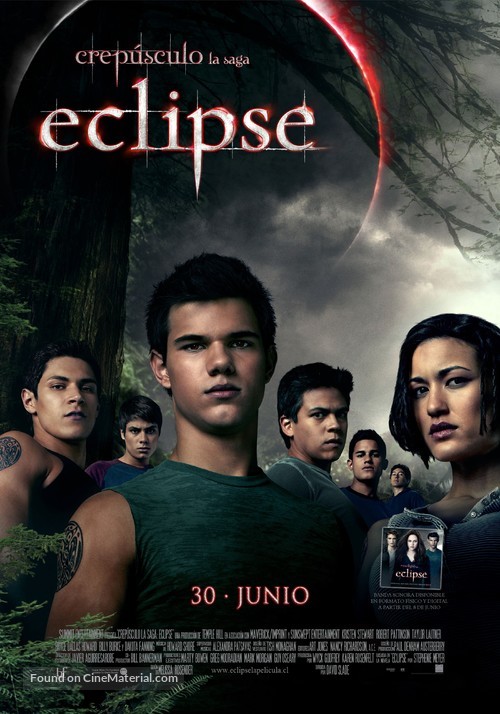 The Twilight Saga: Eclipse - Chilean Movie Poster