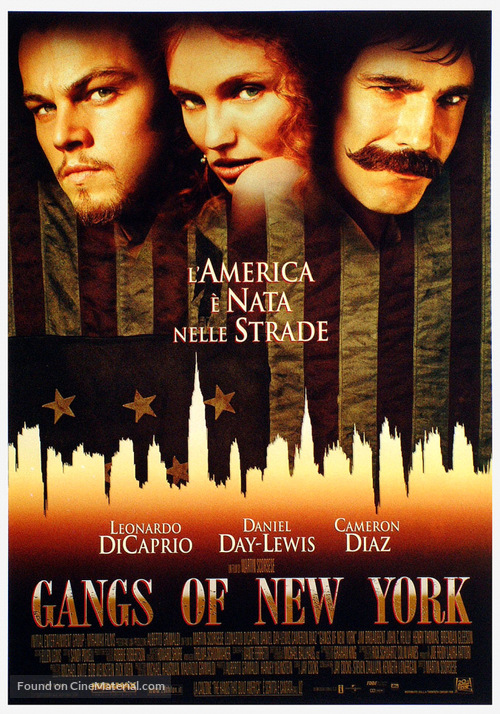 Gangs Of New York - Italian Movie Poster