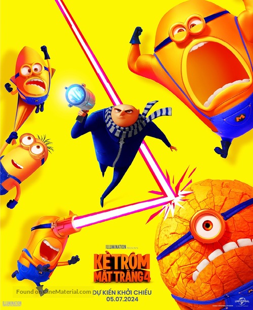 Despicable Me 4 - Vietnamese Movie Poster